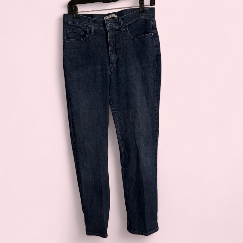 Lee Classic Fit Straight Leg Jeans Dark Wash Size 8 Medium